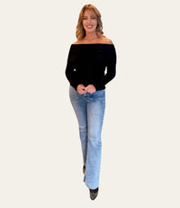 Sam Off the Shoulder Knit Sweater