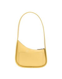 Melie Bianco Willow Vegan Leather Shoulder Bag - YELLOW