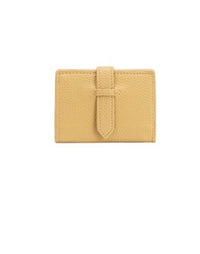 Melie Bianco Vegan Leather Wallet - BUTTER YELLOW