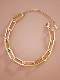 Paperclip Chain Bracelet