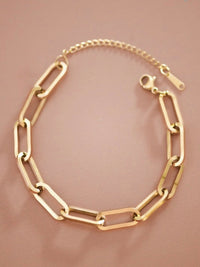 Paperclip Chain Bracelet