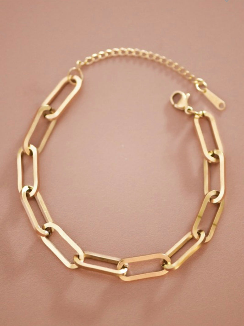 Paperclip Chain Bracelet