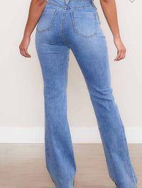 Square Pocket Bootcut  Jeans