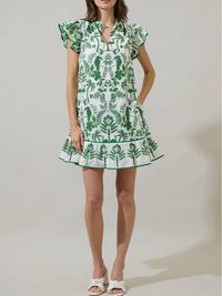 Davina Floral Mini Dress