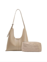 Melie Bianco Carmen Tote Bag - Beige
