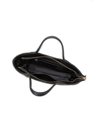 Kaylee Vegan Leather Half Moon Handag