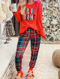 All is Bright Christmas Pajama Set